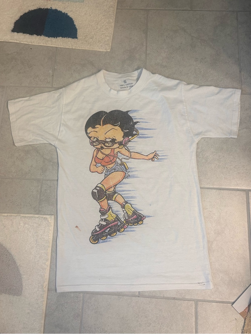 Betty Boop Rollerblade Graphic Tee